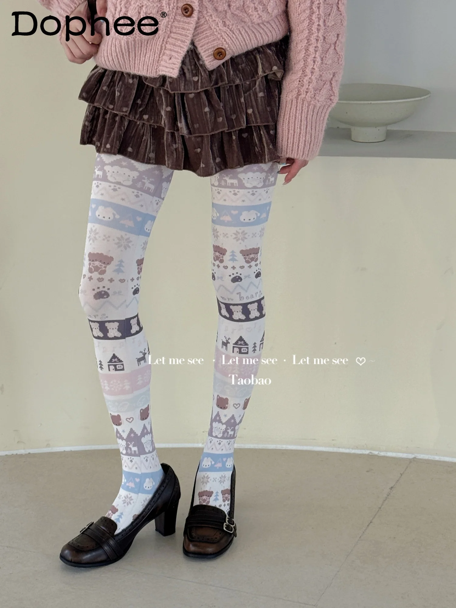 Y2K Subculture Japanese Original Printed Tights Sweet Girl Personality White Cartoon Pantyhose
Y2K Subculture Japanese Original Printed Tights Sweet Girl Personality White Cartoon Pantyhose