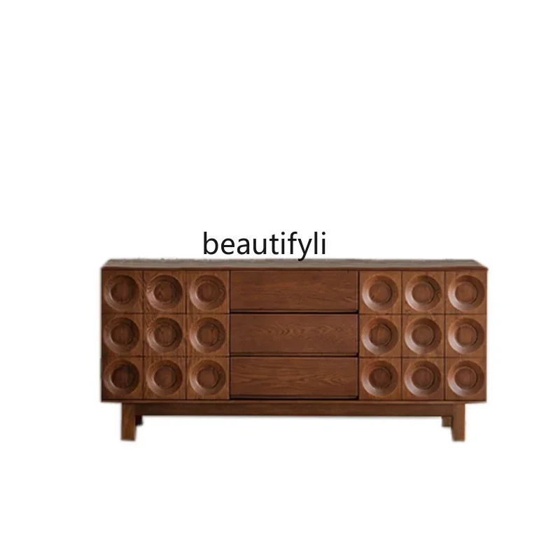 xz1French solid wood multi-functional dining side home retro living room storage cabinet
xz1French solid wood multi-functional dining side home retro living room storage cabinet
