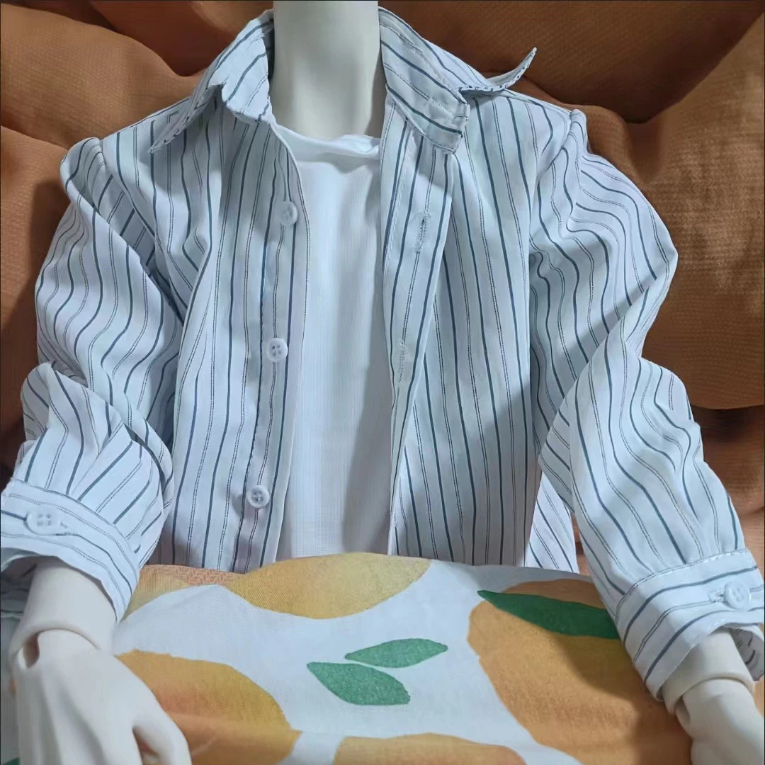 Doll's Clothes for 45/70cm Bjd Doll Stripe Shirt College Style Dress Up Toys Play House Gift 1/4 1/3 Doll Accessories, No Doll
Doll's Clothes for 45/70cm Bjd Doll Stripe Shirt College Style Dress Up Toys Play House Gift 1/4 1/3 Doll Accessories, No Doll