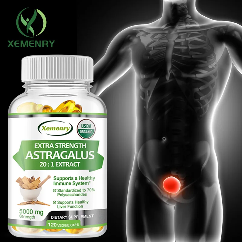 Astragalus Root Capsules - Supports Prostate and Urinary Tract Health, Promotes Energy Production, Reduce Fatigue, Anti-aging
Astragalus Root Capsules - Supports Prostate and Urinary Tract Health, Promotes Energy Production, Reduce Fatigue, Anti-aging