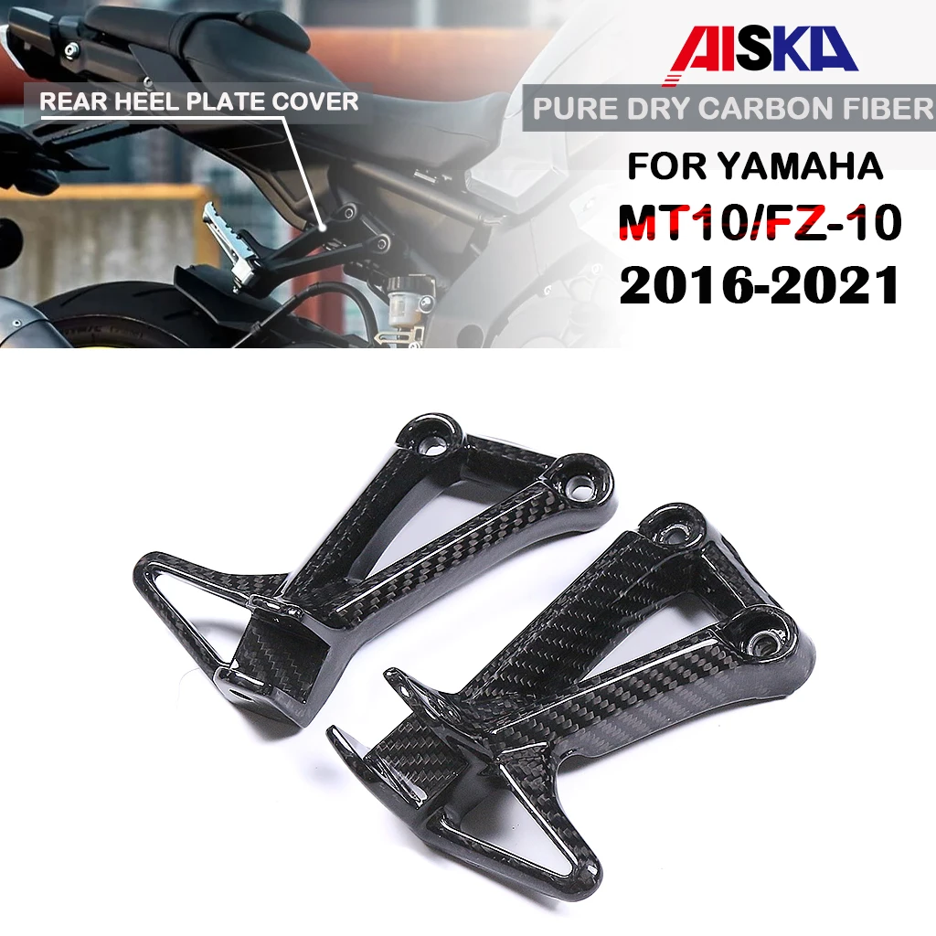 Motorcycle Accessories Rear Heel Plates Cover Fairing 3K Dry Carbon Fiber For Yamaha MT-10 FZ-10 2016 2017 2018 2019 2020 2021
Motorcycle Accessories Rear Heel Plates Cover Fairing 3K Dry Carbon Fiber For Yamaha MT-10 FZ-10 2016 2017 2018 2019 2020 2021