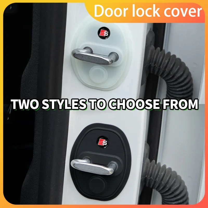 4PCS Car Door Lock Cover Case Accessories For Audi Sline TT Q2 Q3 Q5 Q7 Q8 A3 A4 A5 A6 A7 R8 B5 B6 B7 B8 C5 C6 C7 V8
4PCS Car Door Lock Cover Case Accessories For Audi Sline TT Q2 Q3 Q5 Q7 Q8 A3 A4 A5 A6 A7 R8 B5 B6 B7 B8 C5 C6 C7 V8