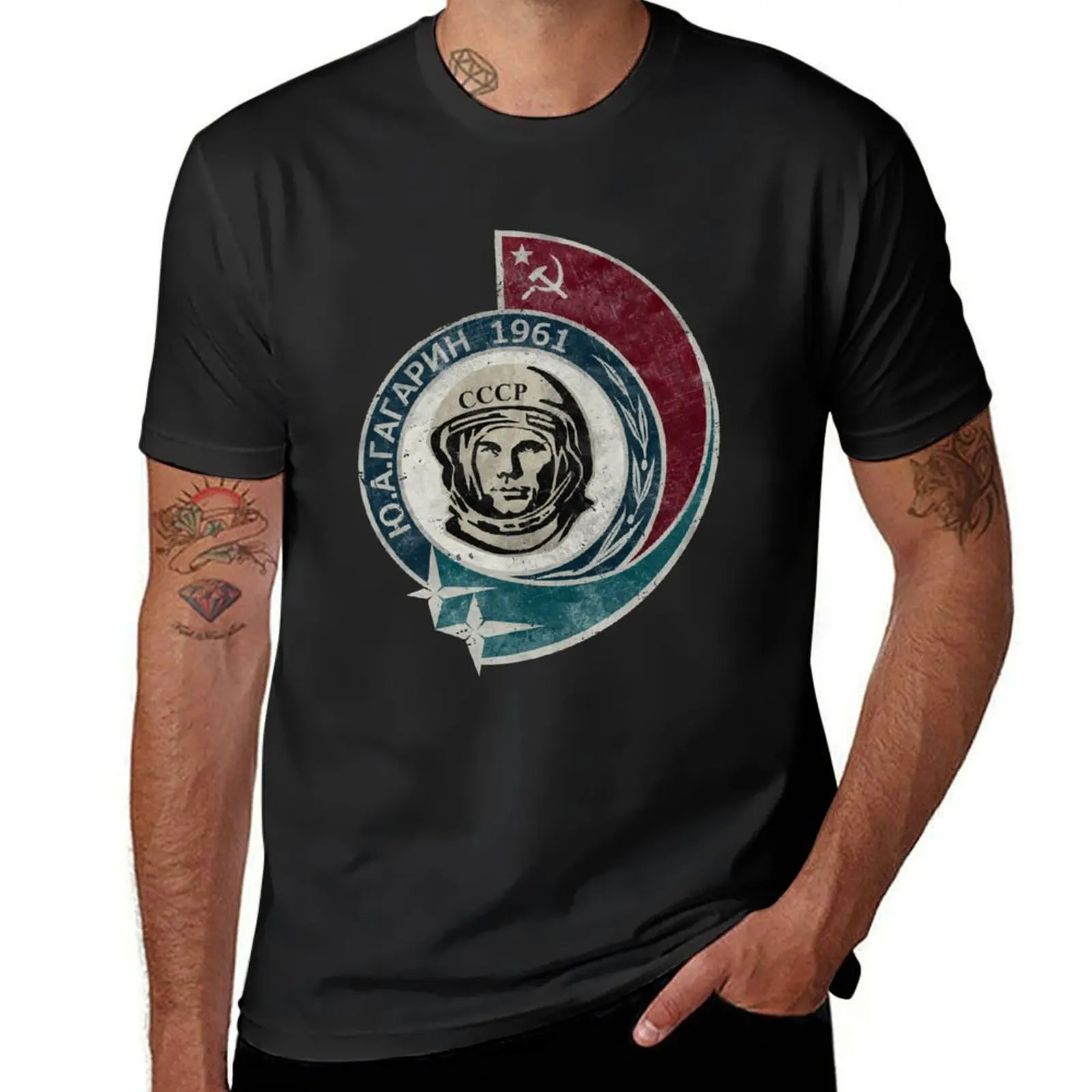 CCCP Yuri Gagarin 1961 T-Shirt kawaii clothes plus sizes quick drying t shirts men
CCCP Yuri Gagarin 1961 T-Shirt kawaii clothes plus sizes quick drying t shirts men