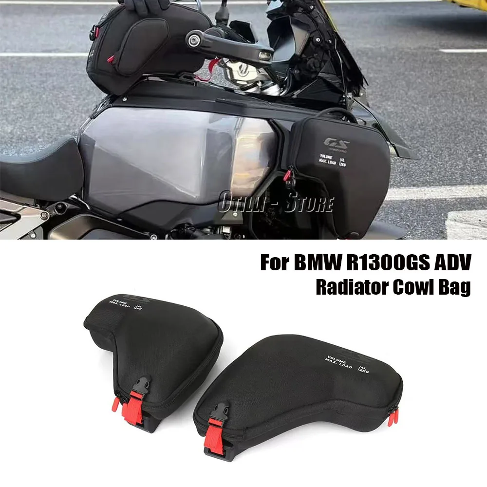 Motorcycle New Radiator Cowl Bags Side Fairing Tool Bag 4L For BMW R 1300 GS Adventure R1300GS ADVENTURE Accessories 2024 2025
Motorcycle New Radiator Cowl Bags Side Fairing Tool Bag 4L For BMW R 1300 GS Adventure R1300GS ADVENTURE Accessories 2024 2025