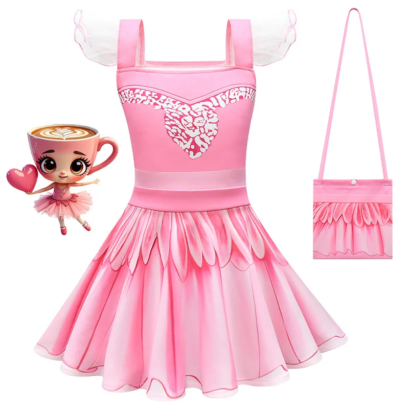 Ballerina Capuccina Italian Brainrot Halloween Costume Kids Girls Princess Dress For Birthday Halloween Carnival Party Costume
Ballerina Capuccina Italian Brainrot Halloween Costume Kids Girls Princess Dress For Birthday Halloween Carnival Party Costume
