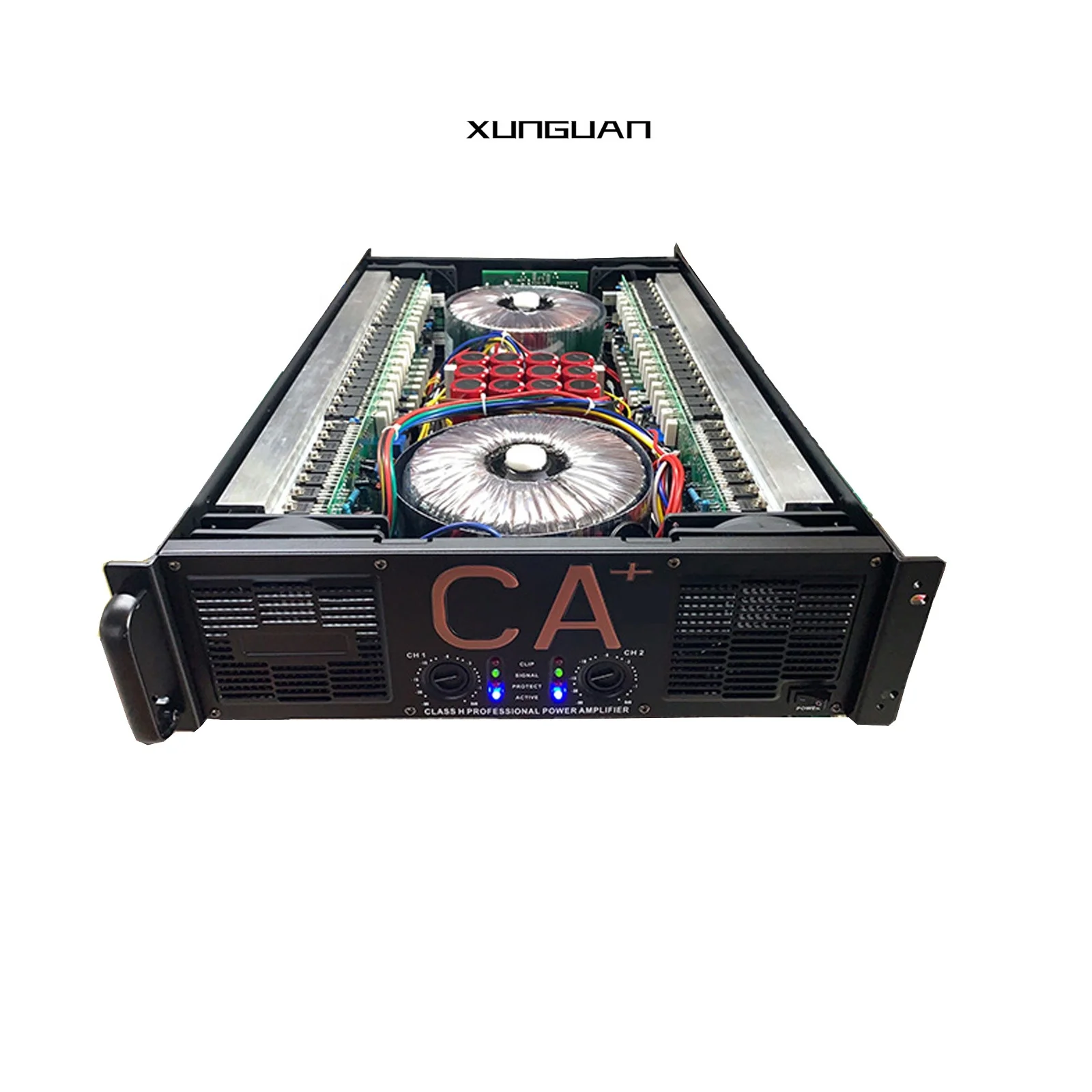 CA+100 High Quality Double-Transformer 2-Channel 3U Professional Big Power Amplifier 2CH*2000/2500 Watts
CA+100 High Quality Double-Transformer 2-Channel 3U Professional Big Power Amplifier 2CH*2000/2500 Watts
