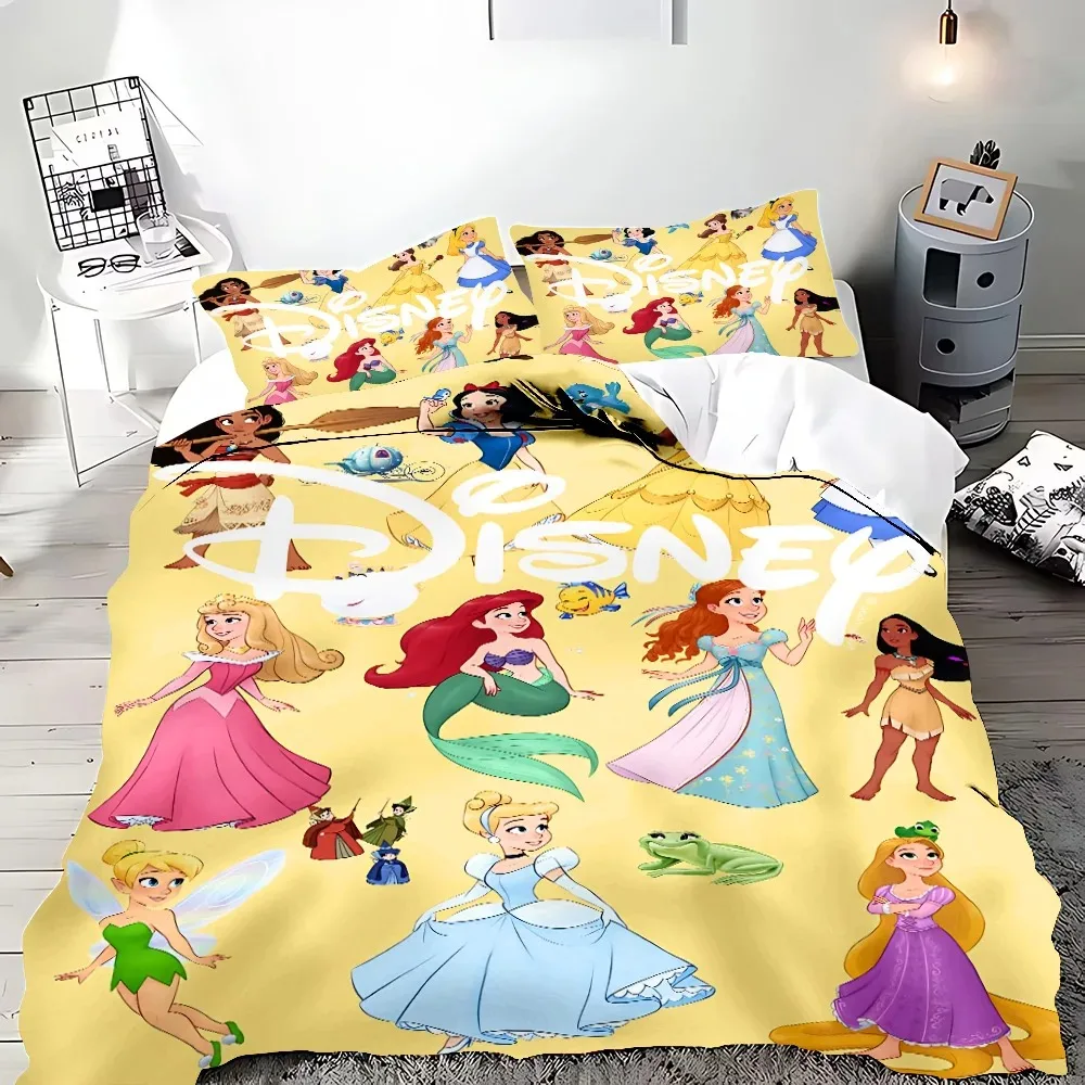 Disney Princess Print Duvet Cover Pillowcase Microfiber 3D Digital Printed Bedding Set Home Bedroom Decoration 2/3pcs
Disney Princess Print Duvet Cover Pillowcase Microfiber 3D Digital Printed Bedding Set Home Bedroom Decoration 2/3pcs