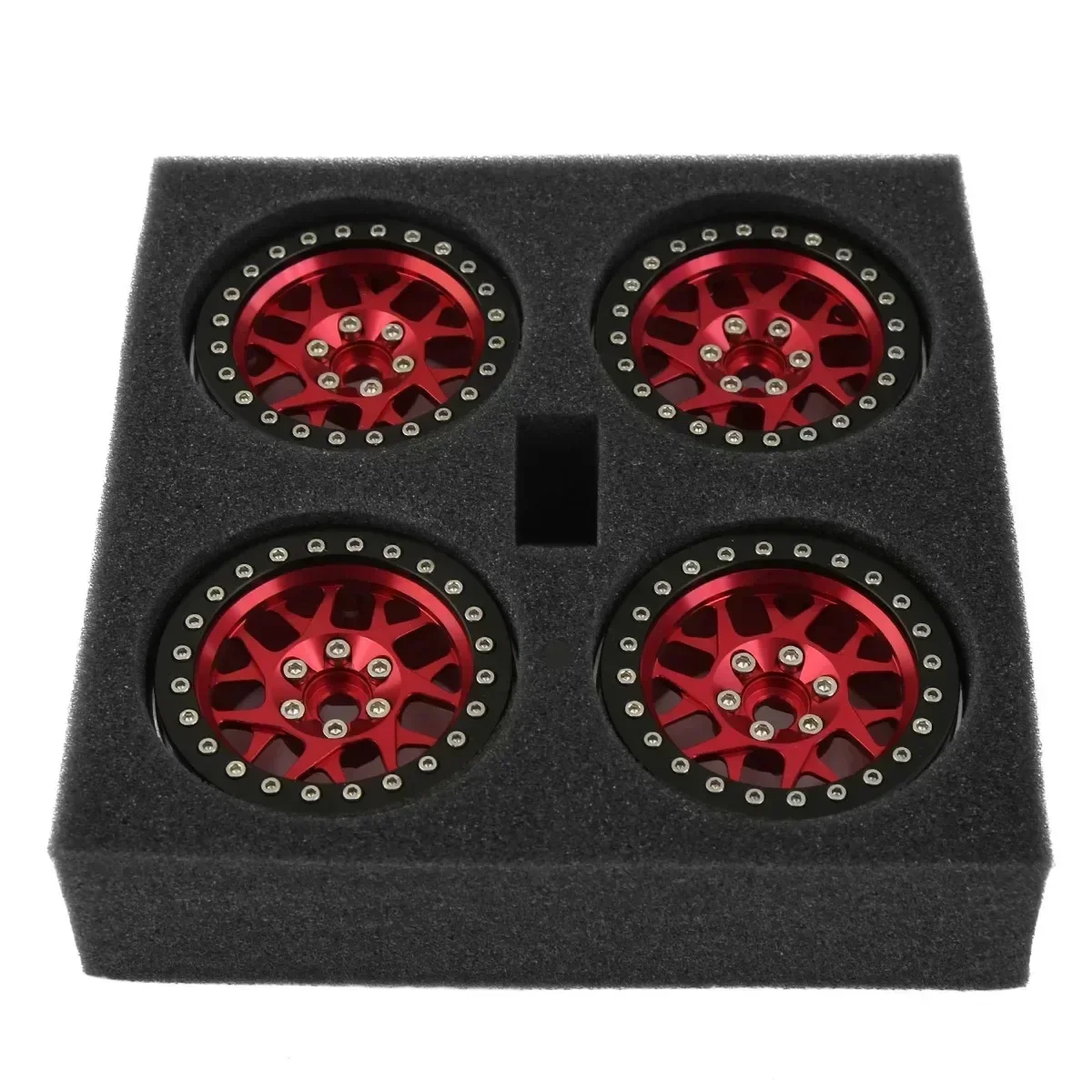 4PCS CNC Aluminum 2.2 Beadlock Wheel Rim for 1/10 RC Crawler Car Axial SCX10 RR10 Wraith TRX4 TRX-6
4PCS CNC Aluminum 2.2 Beadlock Wheel Rim for 1/10 RC Crawler Car Axial SCX10 RR10 Wraith TRX4 TRX-6