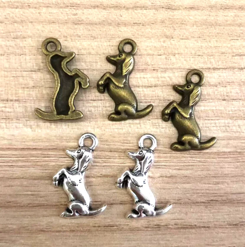25pcs 20*12mm Zinc alloy metal cute dog pendants for handmade HW3367
25pcs 20*12mm Zinc alloy metal cute dog pendants for handmade HW3367