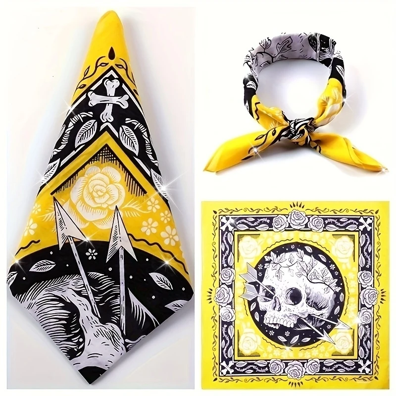 Skull Arrow Retro Headscarf Square Scarf Hip Hop Motorcycle Riding American Cycling Face Mask Bandana Neck Gaiter Headwrap
Skull Arrow Retro Headscarf Square Scarf Hip Hop Motorcycle Riding American Cycling Face Mask Bandana Neck Gaiter Headwrap