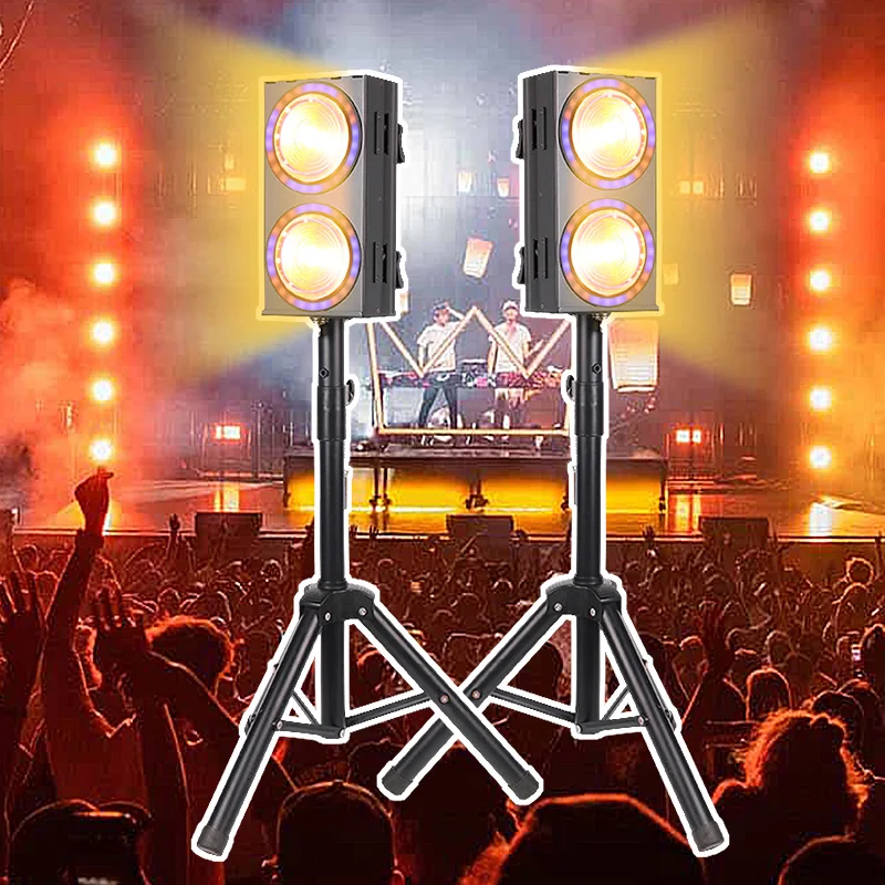 2 Eye Blinder Light Amber+Warm White 200W Blinders Stage Light Ring Effect Led Strobe Dj Concert Blinder Lights
2 Eye Blinder Light Amber+Warm White 200W Blinders Stage Light Ring Effect Led Strobe Dj Concert Blinder Lights