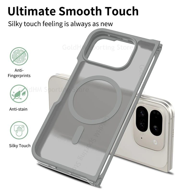 Skin Feel Translucent Matte Tough Case For Google Pixel 10 Pro Fold For Magsafe Candy Magnetic Cover Pixel 9 10 Pro Fold Fundas
Skin Feel Translucent Matte Tough Case For Google Pixel 10 Pro Fold For Magsafe Candy Magnetic Cover Pixel 9 10 Pro Fold Fundas