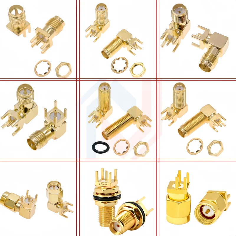 2PC SMA Male/ Female RF Coax Connector PCB 2-Hole Panel Mount Solder Post Wire Terminal Adapter Goldplated Wholesale Price
2PC SMA Male/ Female RF Coax Connector PCB 2-Hole Panel Mount Solder Post Wire Terminal Adapter Goldplated Wholesale Price