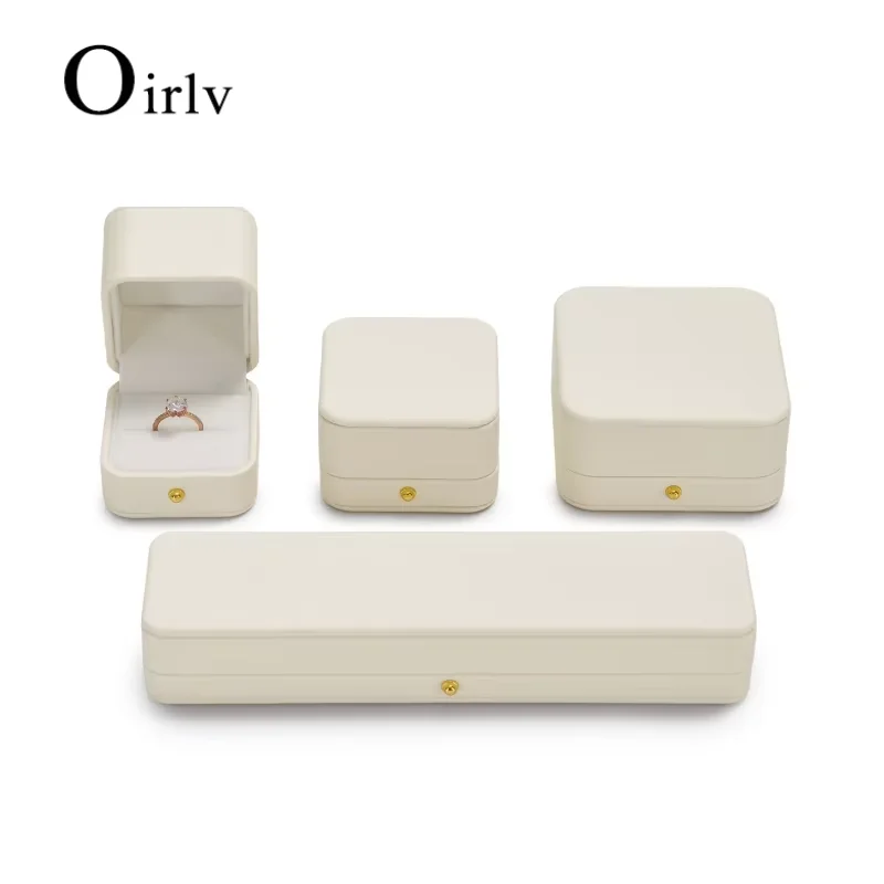 Oirlv White Jewelry Box Gift Boxes PU Leather Jewelry Boxes Wholesale Ring Earring Necklace Bracelet Box White Jewelry Gift Box
Oirlv White Jewelry Box Gift Boxes PU Leather Jewelry Boxes Wholesale Ring Earring Necklace Bracelet Box White Jewelry Gift Box