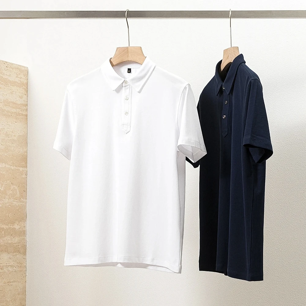 Elegance BC Cabinet 3700 80S3 Silk Summer High-end Busin ort Sve irt Pure Cotton T-irt Breathable Casual Wear
Elegance BC Cabinet 3700 80S3 Silk Summer High-end Busin ort Sve irt Pure Cotton T-irt Breathable Casual Wear