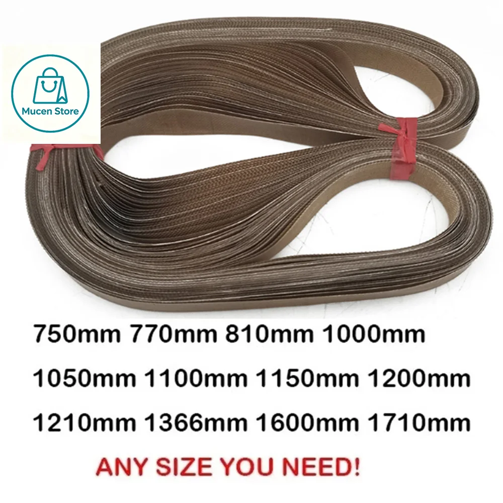 50pcs 750 770 810 1120 1210 1366mm PTFE sealing belt for FR-900 FR-770 Plastic Bag Sealing Machine FR-980 FRM-1120
50pcs 750 770 810 1120 1210 1366mm PTFE sealing belt for FR-900 FR-770 Plastic Bag Sealing Machine FR-980 FRM-1120