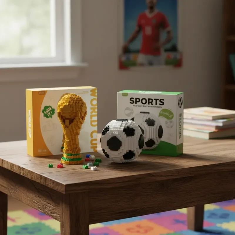 2026 Classic Sport DIY Mini Building Blocks Soccer Trophy Set Creative MOC Assembled Toys Ideal Birthday Gift for Kids Adults
2026 Classic Sport DIY Mini Building Blocks Soccer Trophy Set Creative MOC Assembled Toys Ideal Birthday Gift for Kids Adults