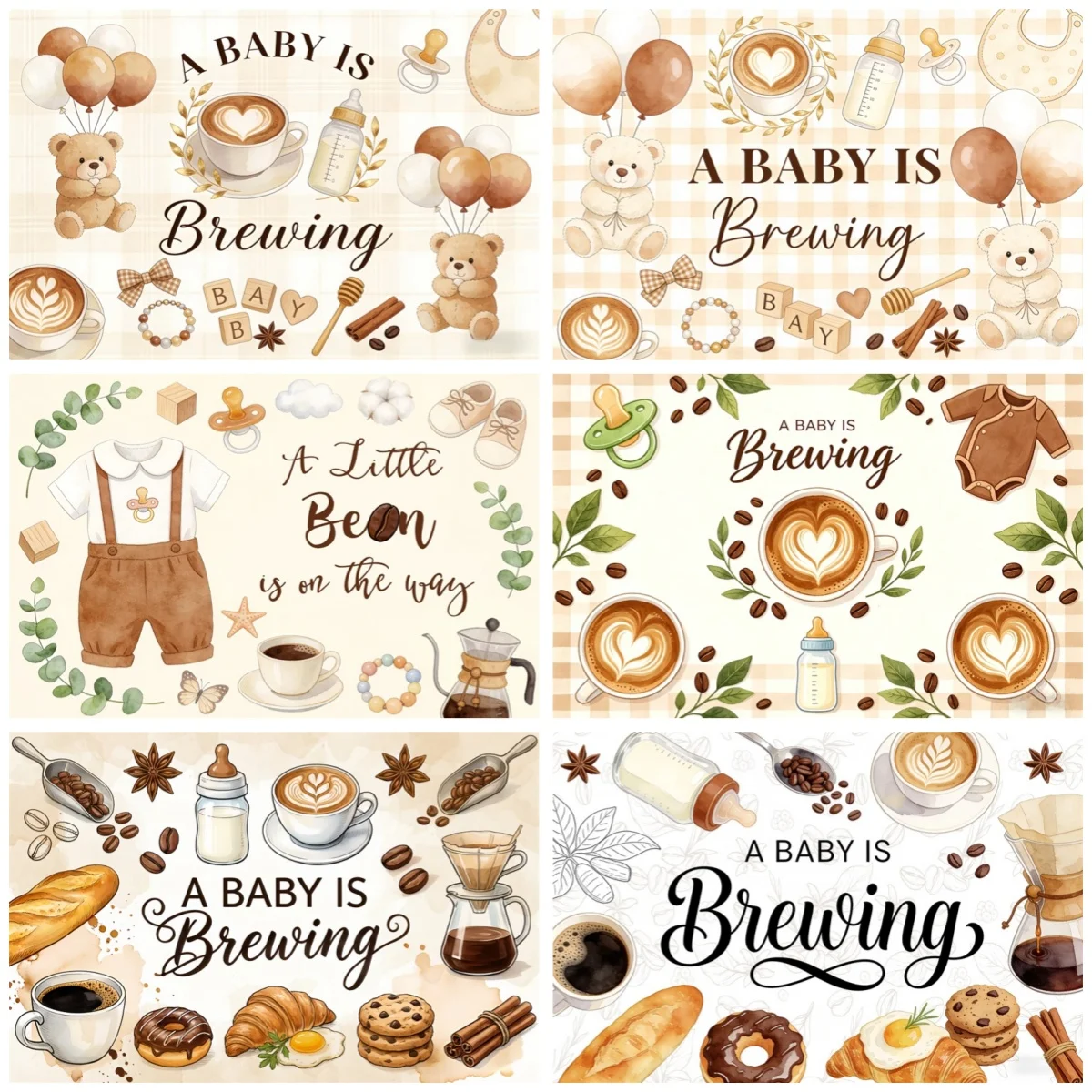 Baby Is Brewing Themed Backdrop Cover Coffee Teddy Bear Baby Shower Gender Reveal Newborn Party Decor Background Studio Props
Baby Is Brewing Themed Backdrop Cover Coffee Teddy Bear Baby Shower Gender Reveal Newborn Party Decor Background Studio Props