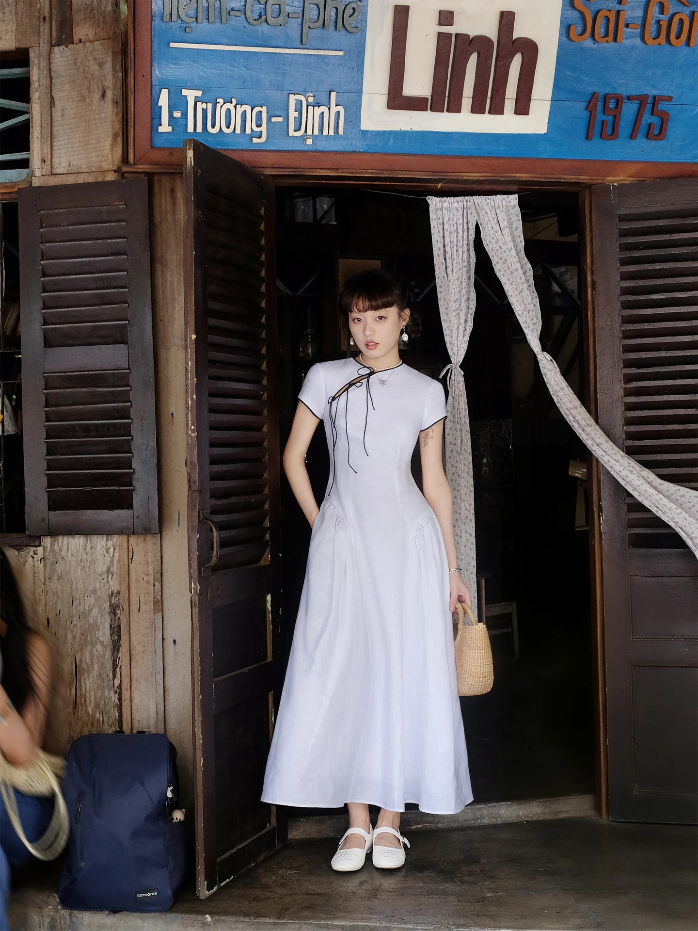 New Chinese Style Simplified Silk Linen Dress Women's Summer Vintage Dress Short Sleeve Long Dress Elegant A-Line Silhouette
New Chinese Style Simplified Silk Linen Dress Women's Summer Vintage Dress Short Sleeve Long Dress Elegant A-Line Silhouette