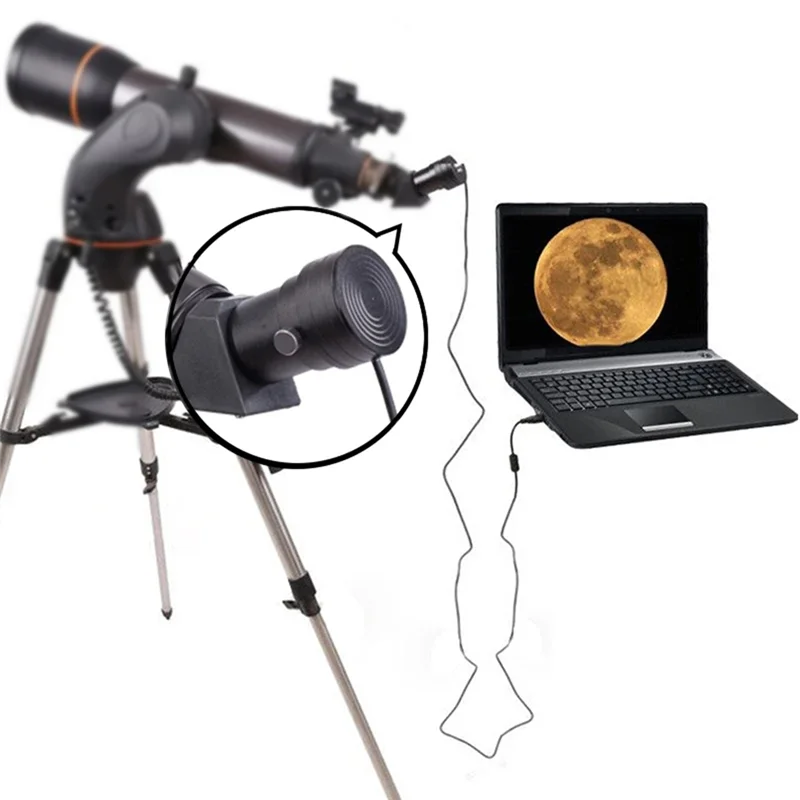 A76F-130W Pixels 1.25Inch USB Digital Lens Electronic Eyepiece Camera For Telescope And Microscope Connect With Phone
A76F-130W Pixels 1.25Inch USB Digital Lens Electronic Eyepiece Camera For Telescope And Microscope Connect With Phone
