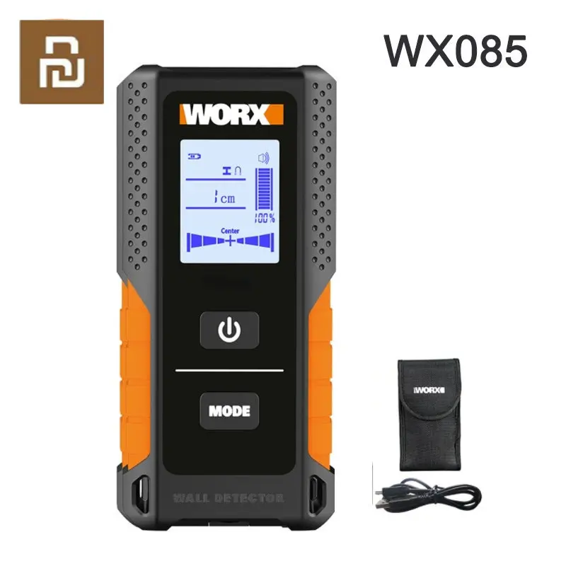 Xiaomi Worx Stud Finder WX085 3 in 1 Multifunctional Wall Detector Metal Wood & AC Cable Detector Digital Display USB Detector
Xiaomi Worx Stud Finder WX085 3 in 1 Multifunctional Wall Detector Metal Wood & AC Cable Detector Digital Display USB Detector