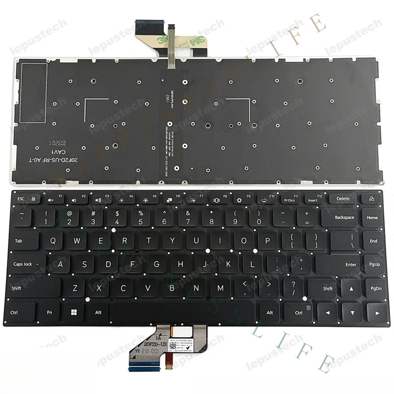 OM+ FOR XIAOMI RedmiBook 16 2024 2025 Z3725X black backlit US keyboard
OM+ FOR XIAOMI RedmiBook 16 2024 2025 Z3725X black backlit US keyboard