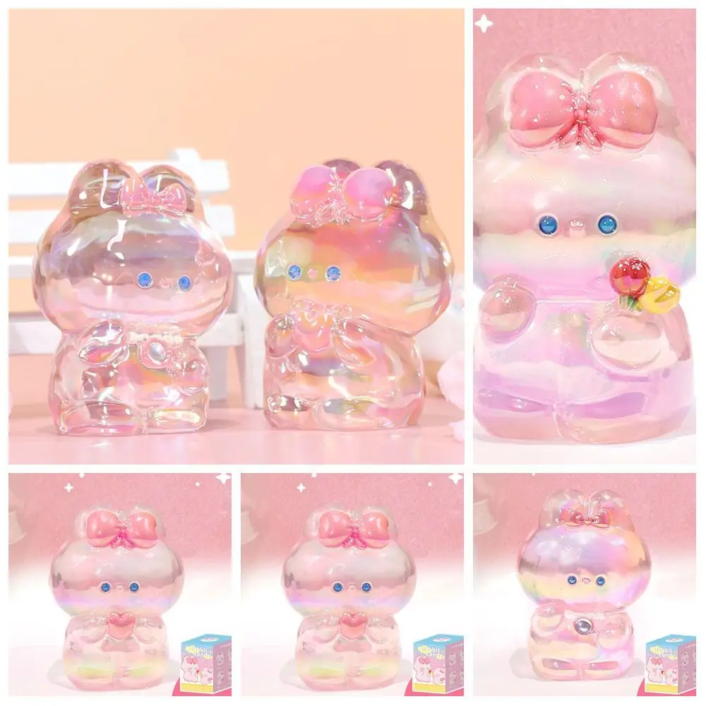 Laser Transparent Gradient Rabbit Dolls Statue Candy Color Pink Rabbit Mini Ornaments Mini Kawaii Cartoon Model Toy Couple Gifts
Laser Transparent Gradient Rabbit Dolls Statue Candy Color Pink Rabbit Mini Ornaments Mini Kawaii Cartoon Model Toy Couple Gifts