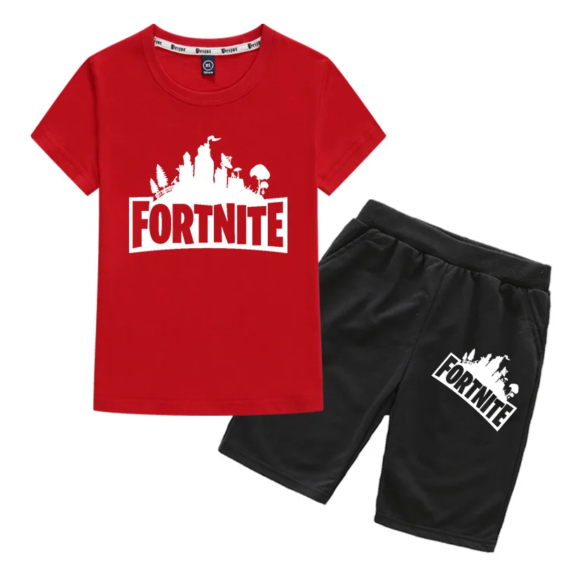 2pcs Fortnite Game Peripheral T-Shirt Pants Set Summer Short Sleeved Top Children Fashion Leisure Cotton Sportswear TShirt Gifts
2pcs Fortnite Game Peripheral T-Shirt Pants Set Summer Short Sleeved Top Children Fashion Leisure Cotton Sportswear TShirt Gifts