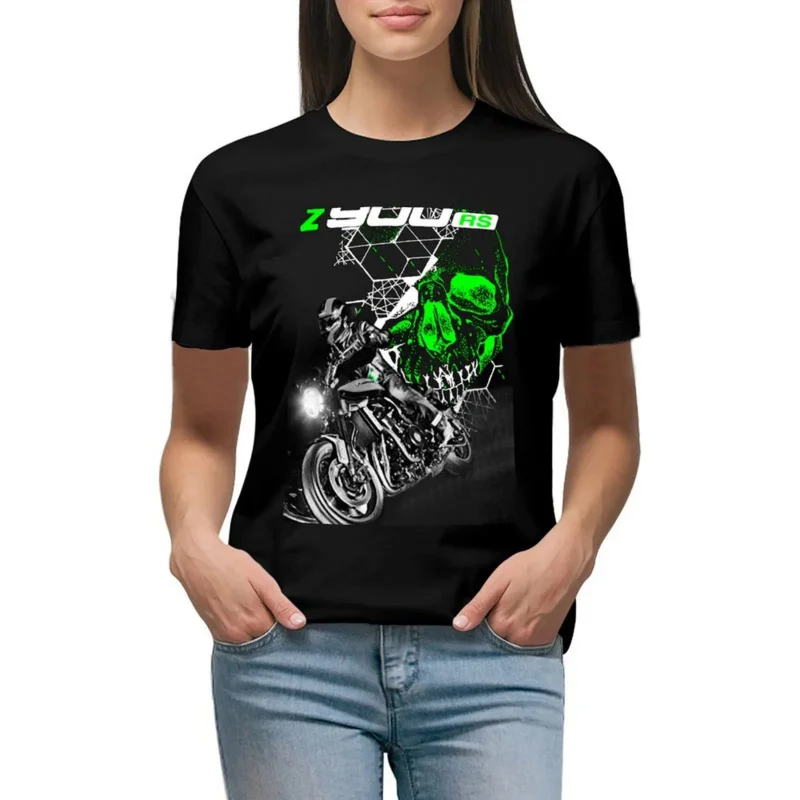 Cafe Racer Kawa 900 Z 9 RS T-shirt short sleeve tee female clothing Korean fashion T shirts for women
Cafe Racer Kawa 900 Z 9 RS T-shirt short sleeve tee female clothing Korean fashion T shirts for women
