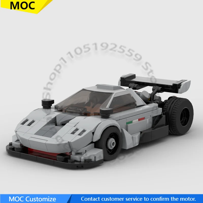 313 PCS Speed Hypercar 2004 Zonda S Pikes Peak MOC Customize Modular Building Block Kids Educational DIY Christmas Toy Gift
313 PCS Speed Hypercar 2004 Zonda S Pikes Peak MOC Customize Modular Building Block Kids Educational DIY Christmas Toy Gift