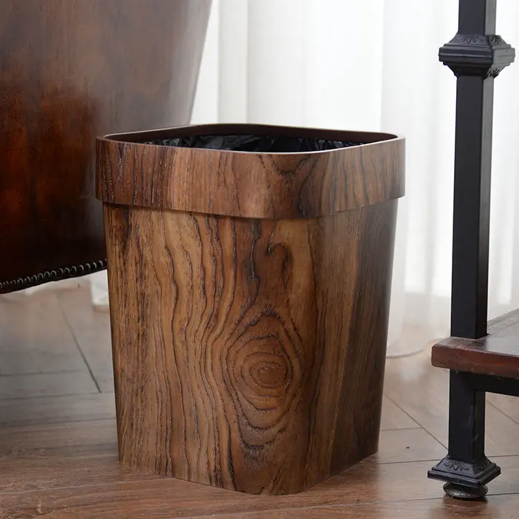 Wood Grain Retro Trash Can Living Room Home Kitchen Garbage Bin Office Toilet Paper Basket Bathroom Bedroom Supplies
Wood Grain Retro Trash Can Living Room Home Kitchen Garbage Bin Office Toilet Paper Basket Bathroom Bedroom Supplies