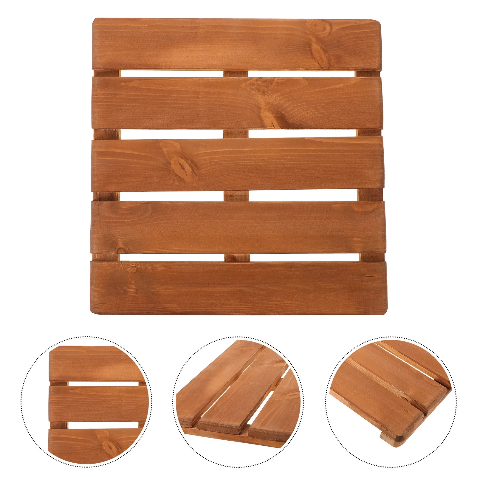 Деревянный противоскользящий коврик для душа из массива дерева, темно-коричневый, для сауны, спа, дома, спортзала, легко чистится, 40 см (16 дюймов)
Деревянный противоскользящий коврик для душа из массива дерева, темно-коричневый, для сауны, спа, дома, спортзала, легко чистится, 40 см (16 дюймов)