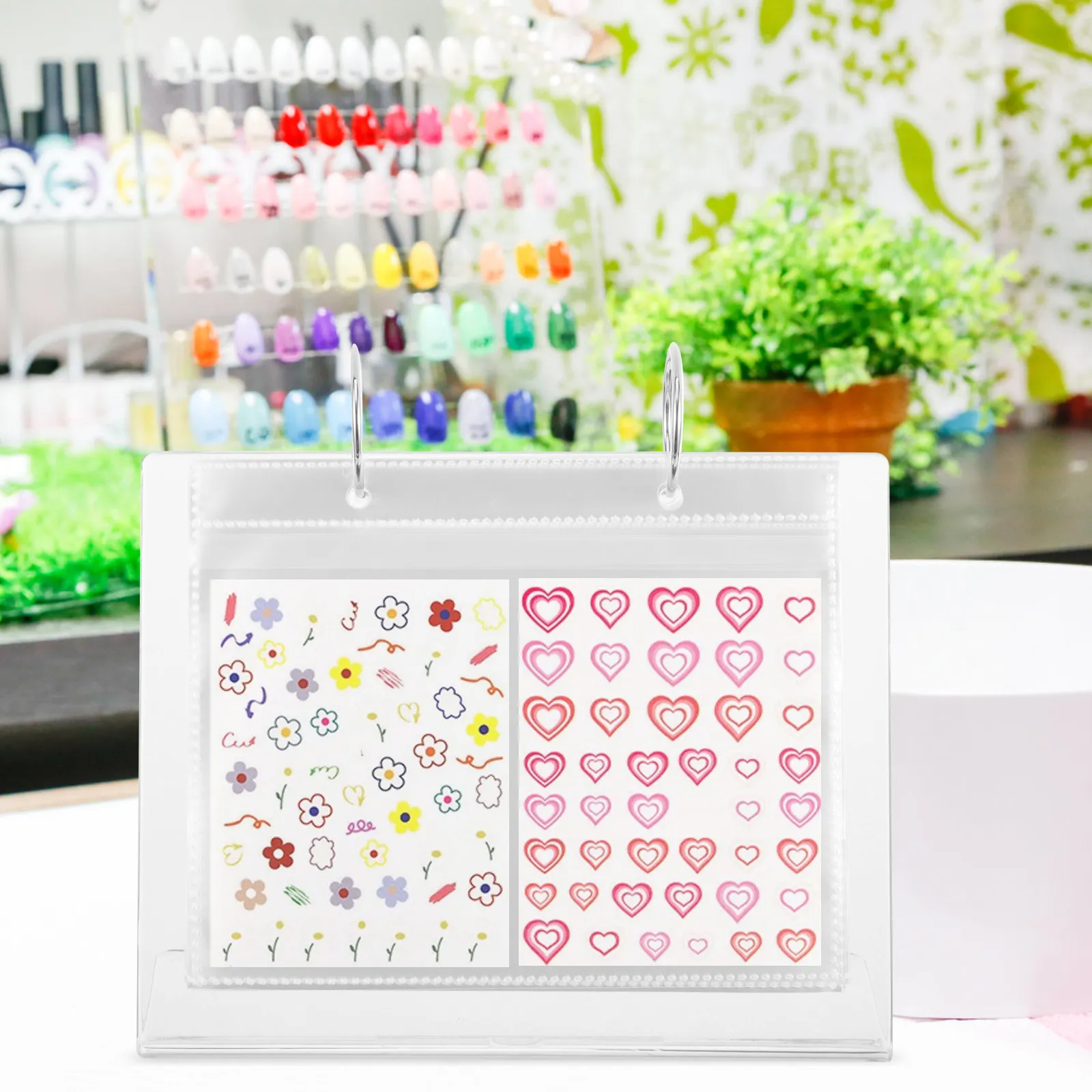 Nail Decal Organizer Album Empty Sticker Storage Book Display Collecting Case for DIY Art Craft Nail Art Supplies
Nail Decal Organizer Album Empty Sticker Storage Book Display Collecting Case for DIY Art Craft Nail Art Supplies
