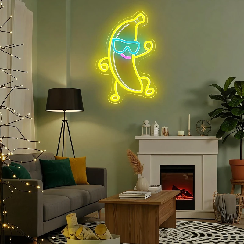 Banana LED Neon Sign Room Decoration Acrylic Neon light for Home Boy Room Shop Restaurant Wall Decoration Birthday Gifts
Banana LED Neon Sign Room Decoration Acrylic Neon light for Home Boy Room Shop Restaurant Wall Decoration Birthday Gifts