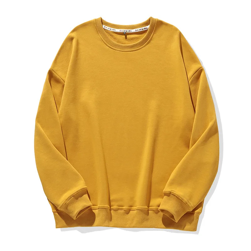 Fashion Round Neck Sweater New Solid Color Bottoming Shirt Loose Sweatshirts Men for Winter
Fashion Round Neck Sweater New Solid Color Bottoming Shirt Loose Sweatshirts Men for Winter