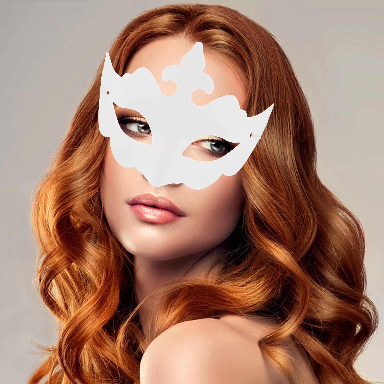 6Pcs White Blank Cosplay Masks Paintable DIY Pulp Face Masks for Party Birthday Costume Halloween Wedding Prom Masquerade
6Pcs White Blank Cosplay Masks Paintable DIY Pulp Face Masks for Party Birthday Costume Halloween Wedding Prom Masquerade