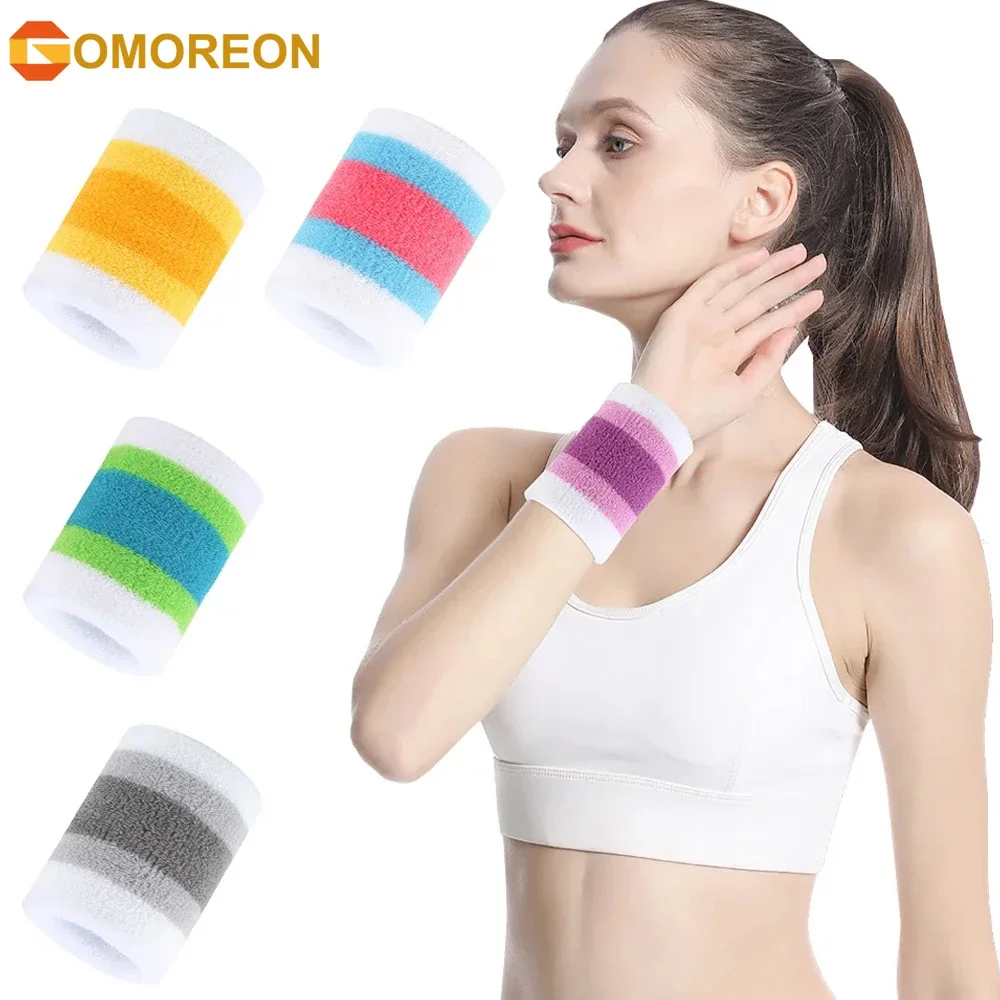 1Pcs Wrist Sweatbands Tennis Wrist Bands for Men Women, Breathable Sweatbands for Working Out, Football, Basketball, Running
1Pcs Wrist Sweatbands Tennis Wrist Bands for Men Women, Breathable Sweatbands for Working Out, Football, Basketball, Running