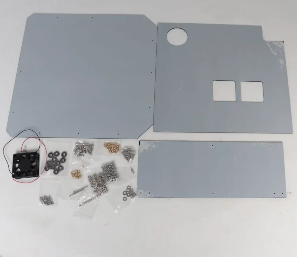 4MM thickness Ender 3 NG V1.2 Convertion Corexy 3d Printer Upgrade Enclosure PC Kit with screw pack (Optional)
4MM thickness Ender 3 NG V1.2 Convertion Corexy 3d Printer Upgrade Enclosure PC Kit with screw pack (Optional)