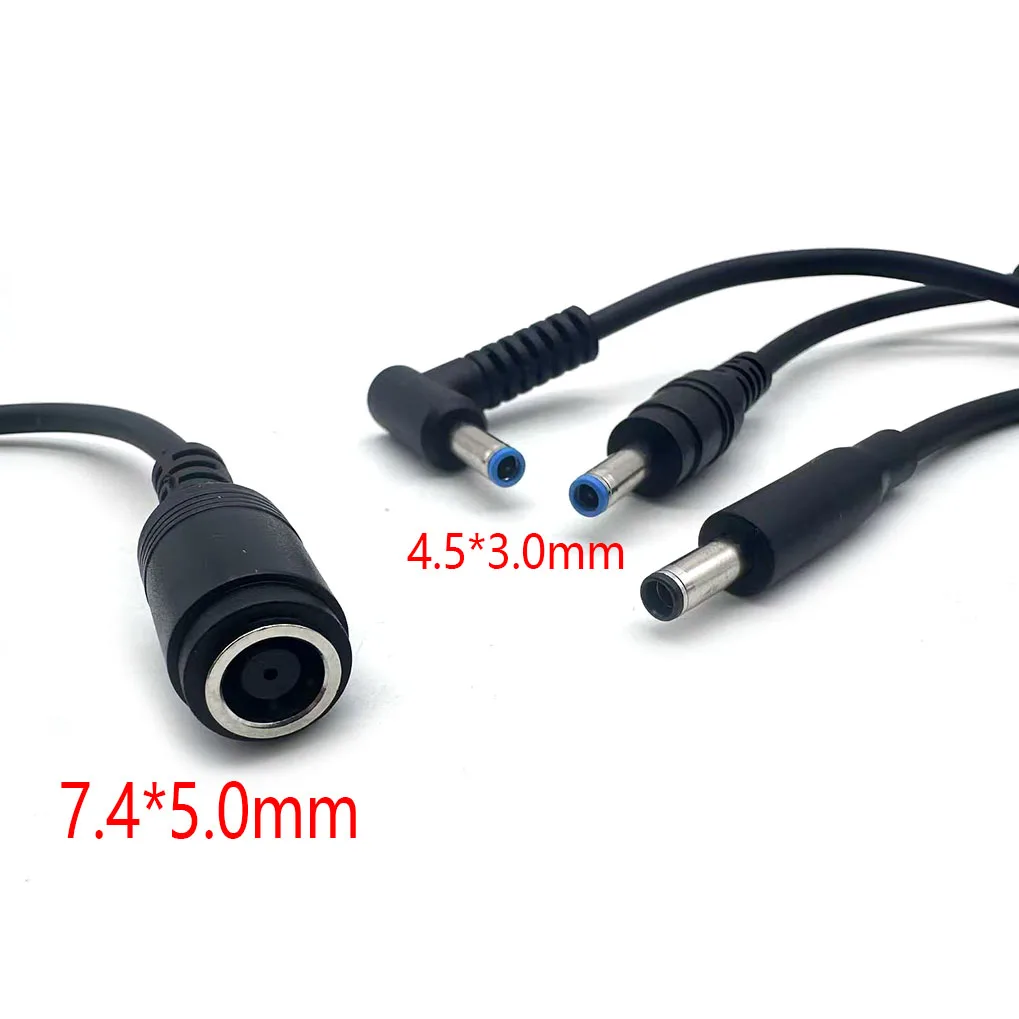 DC7.4*5.0mm Male to Female DC Power Connector Adapter Converter 150W 12V19V 24V All Copper Cord For HP Dell Laptop 16AWG
DC7.4*5.0mm Male to Female DC Power Connector Adapter Converter 150W 12V19V 24V All Copper Cord For HP Dell Laptop 16AWG