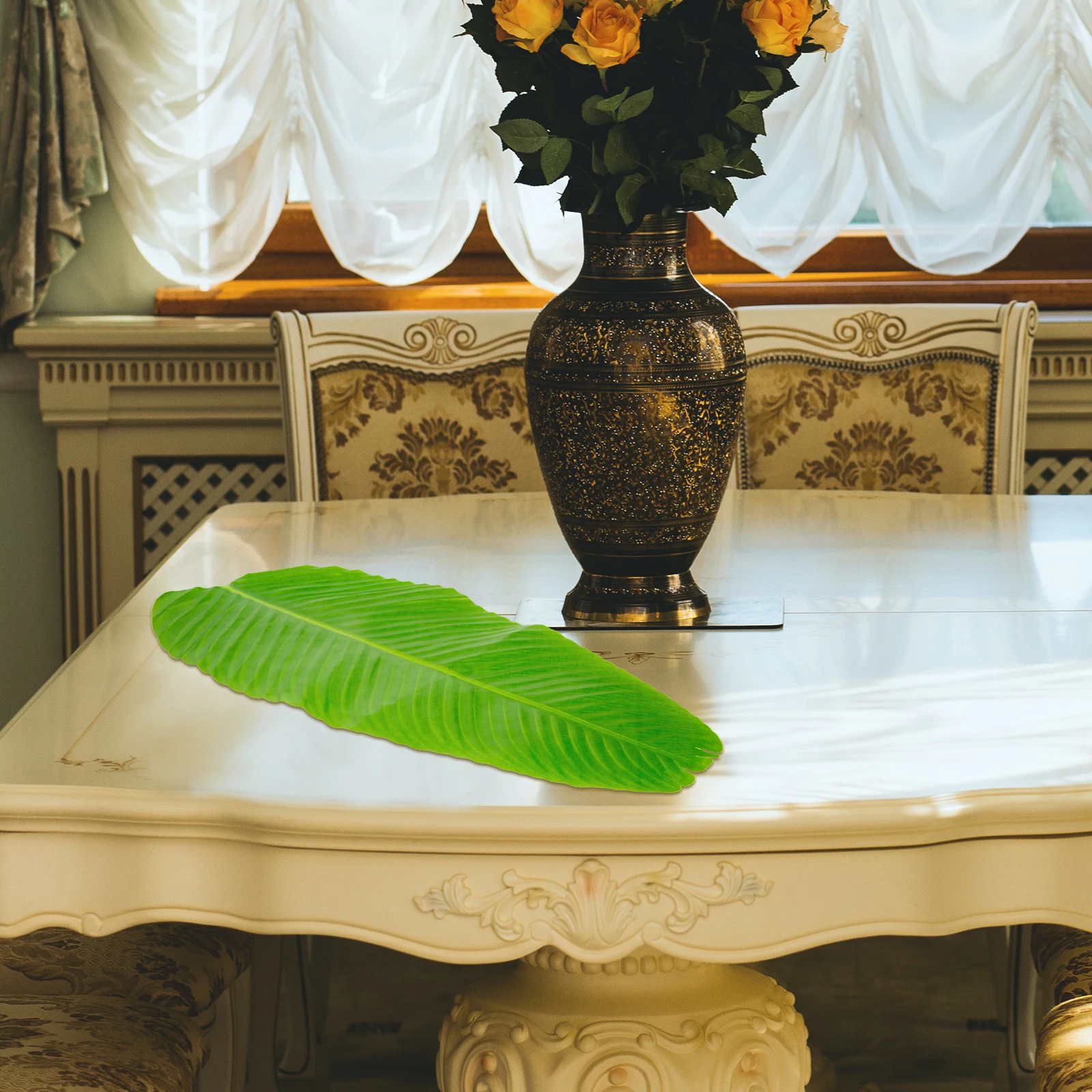 Banana Leaf Placemats Coaster Heat Resistant Anti Slip Tabletop Cup Shaped Pad Home Bar Restaurant Place Mat Desktop Cushion
Banana Leaf Placemats Coaster Heat Resistant Anti Slip Tabletop Cup Shaped Pad Home Bar Restaurant Place Mat Desktop Cushion