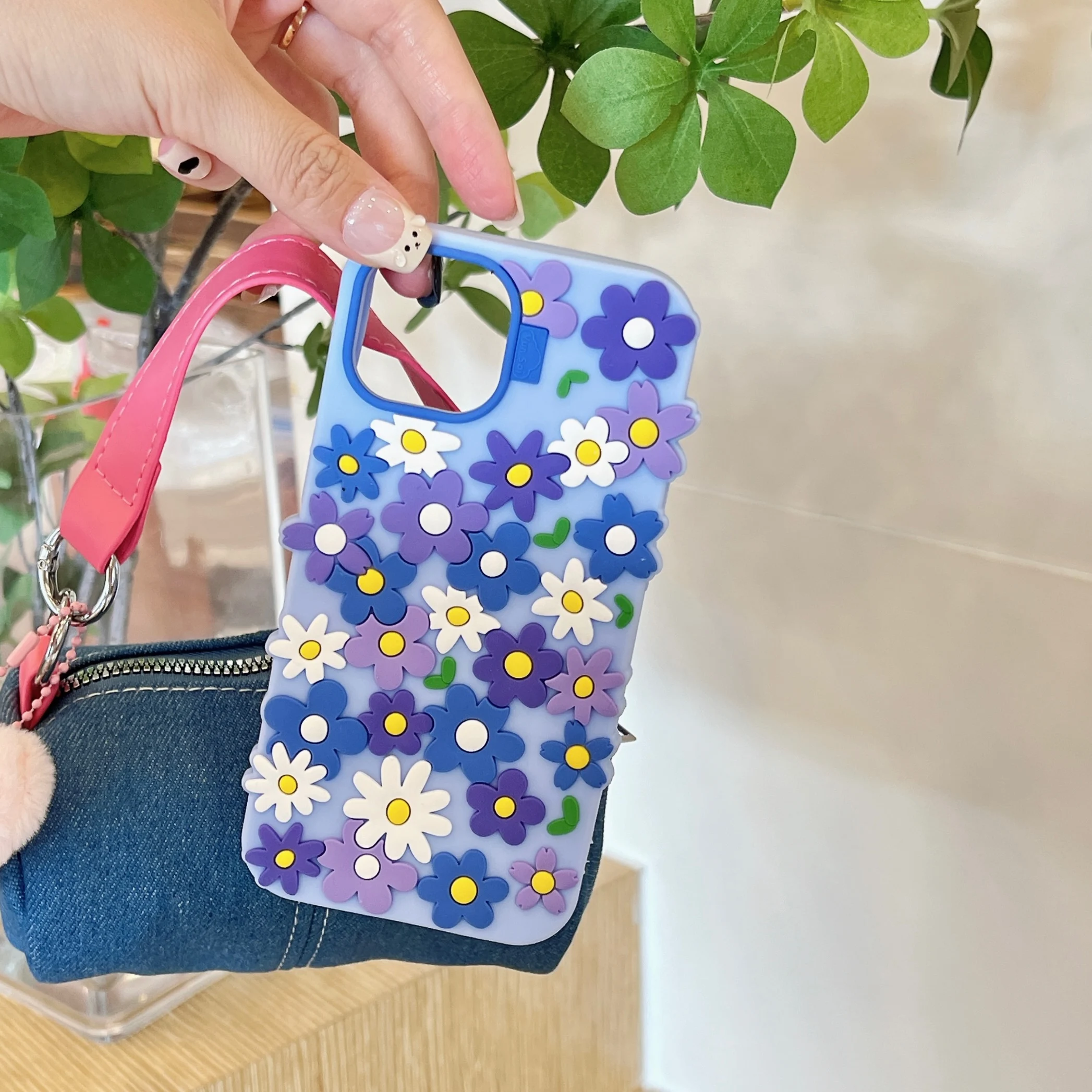 Back Cover For IPhone 13 14 15 16 Pro Max 17 Pro Case 3D Blue Daisy Flower Soft Rubber Gel Shockproof Phone Case
Back Cover For IPhone 13 14 15 16 Pro Max 17 Pro Case 3D Blue Daisy Flower Soft Rubber Gel Shockproof Phone Case
