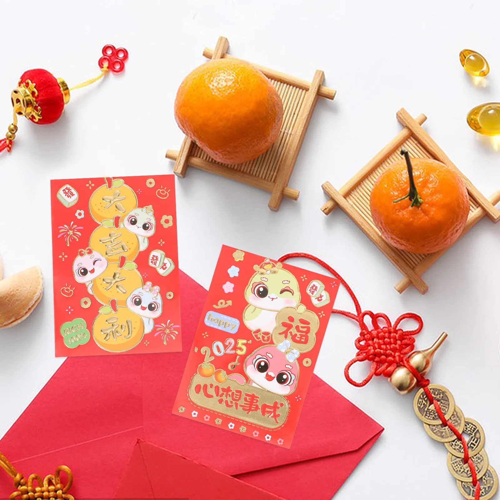 60Pcs Paper Red Envelopes Sturdy Safe Festive Chinese New Year Hongbao Spring Festival Red Packets for Gifts Budgeting Saving
60Pcs Paper Red Envelopes Sturdy Safe Festive Chinese New Year Hongbao Spring Festival Red Packets for Gifts Budgeting Saving