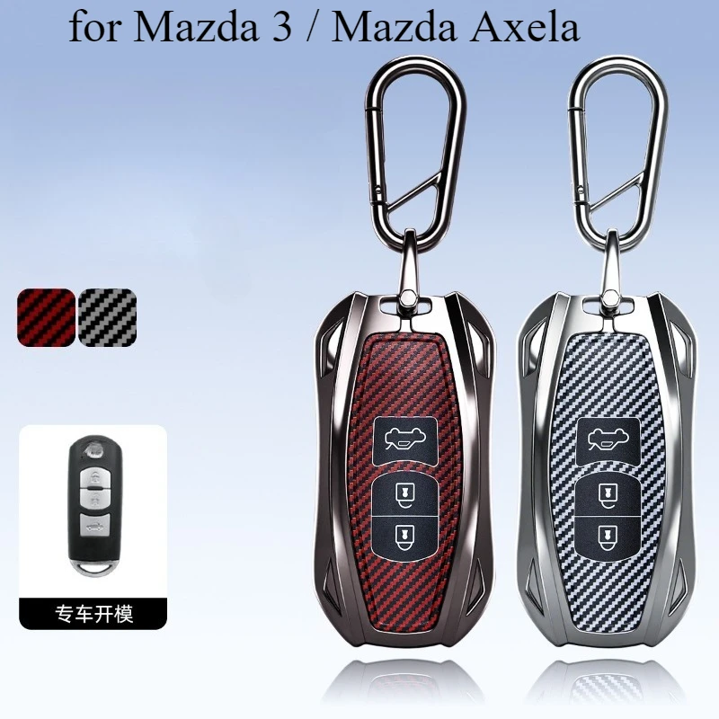 Zinc Alloy Key Fob Cover for Mazda 3 / Mazda Axela - Durable Protective Case & Keychain
Zinc Alloy Key Fob Cover for Mazda 3 / Mazda Axela - Durable Protective Case & Keychain