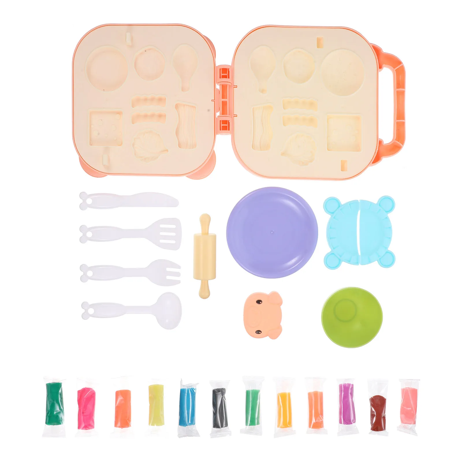 1Set Mold Kit Kids Plastic Clay Tools Smooth Safe DIY Craft Accessories Kids Educational Cutters Family
1Set Mold Kit Kids Plastic Clay Tools Smooth Safe DIY Craft Accessories Kids Educational Cutters Family