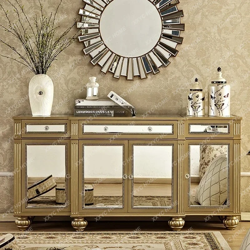 Mirror Sideboard Cabinet Integrated Wall Storage Cabinet Living Room Entrance Entrance Restaurant Multi-Functional Side Cab
Mirror Sideboard Cabinet Integrated Wall Storage Cabinet Living Room Entrance Entrance Restaurant Multi-Functional Side Cab