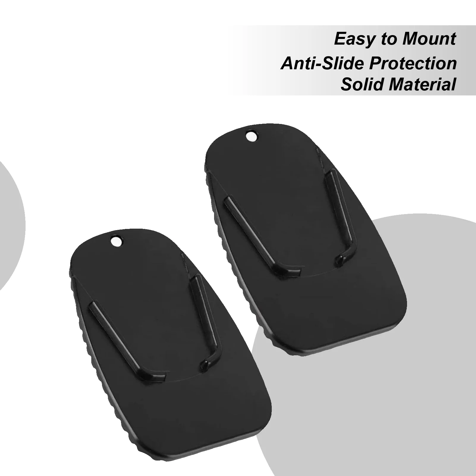 Motorcycle Side Stand Pad Motorcycle Stand Coaster 2 Pieces Anti Sinking Coaster Motorbike Parking Accessory For Garage Road
Motorcycle Side Stand Pad Motorcycle Stand Coaster 2 Pieces Anti Sinking Coaster Motorbike Parking Accessory For Garage Road