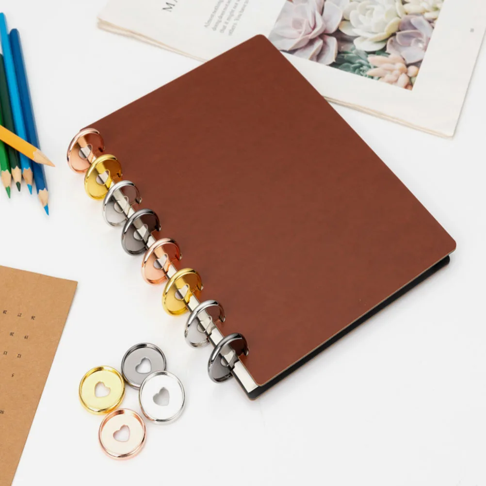 20pcs Hollow Heart Binder Buckle Plastic Binding Discs For Planner Notebook School Stationery Office Binding Supplies
20pcs Hollow Heart Binder Buckle Plastic Binding Discs For Planner Notebook School Stationery Office Binding Supplies