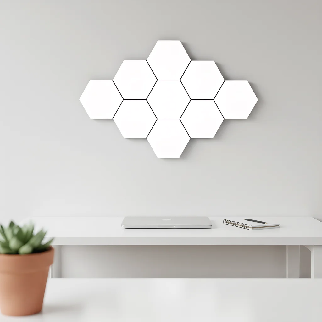 6-Pack Hexagonal Touch Sensor Night Lights - Neutral White Glow for Bedroom, Hallway, and Stairway
6-Pack Hexagonal Touch Sensor Night Lights - Neutral White Glow for Bedroom, Hallway, and Stairway