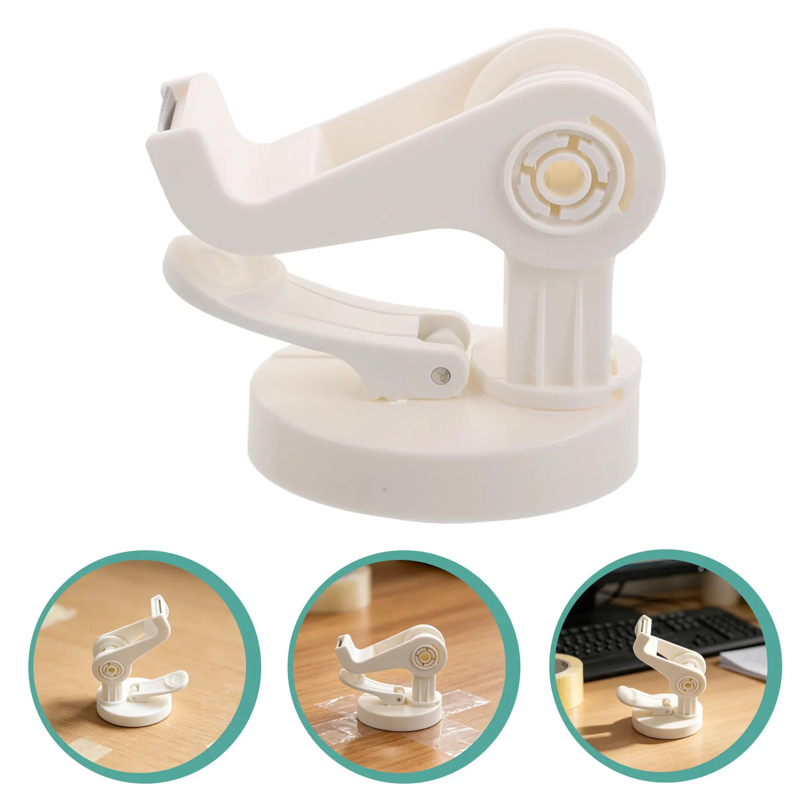 Desk Suction Cup Tape Cutter Adjustable 360° Rotating Holder Angle Flexible Swivel Dispenser No Slip Base For School Office
Desk Suction Cup Tape Cutter Adjustable 360° Rotating Holder Angle Flexible Swivel Dispenser No Slip Base For School Office