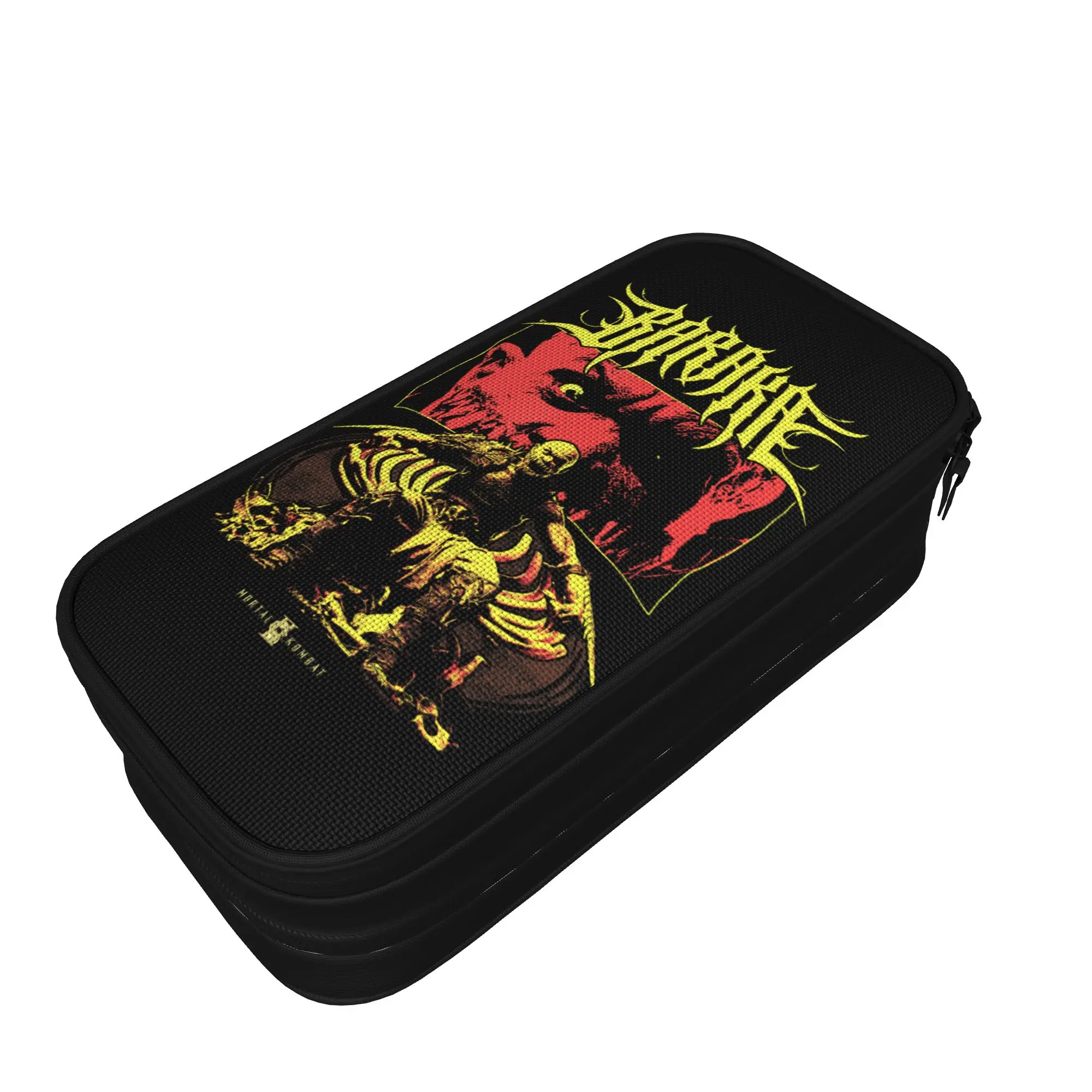 Movie Baraka Heavy Metal Pencil Cases Fashion Mortal Combat Pen Bags Student Big Capacity Office Zipper Pencilcases
Movie Baraka Heavy Metal Pencil Cases Fashion Mortal Combat Pen Bags Student Big Capacity Office Zipper Pencilcases
